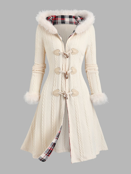Linnea - Women's Hooded Vintage-Inspired Coat - photo 2