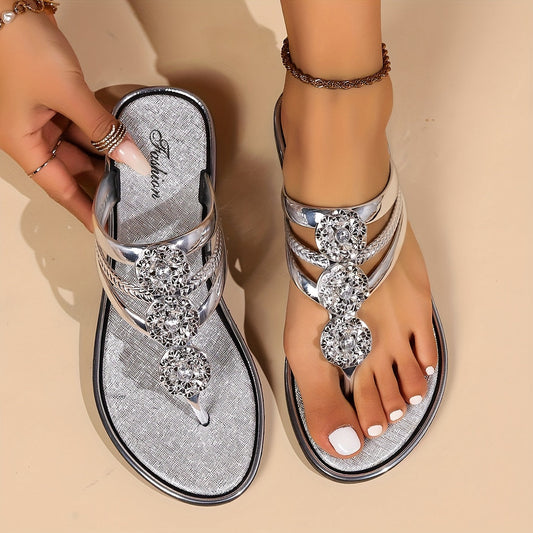 Zora - Women's Comfort Slip-on Glam Sandal - photo 2