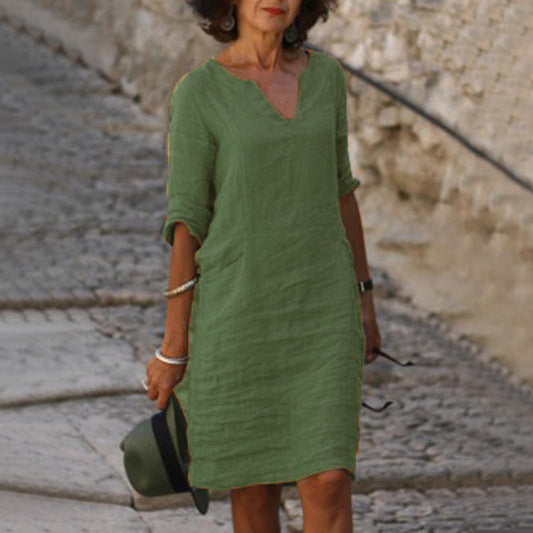 Violette - Women's Sheath Midi Dress - photo 2