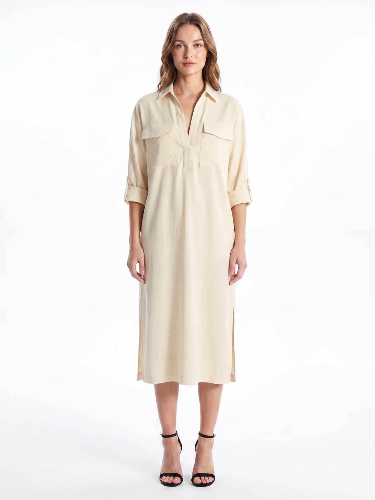 Gwendolen - Women's Shirt Midi Dress - photo 16