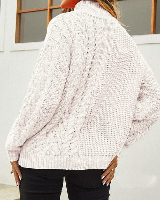 Rosemary - Women's Turtleneck Sweater Modern Style for Winter - photo 2