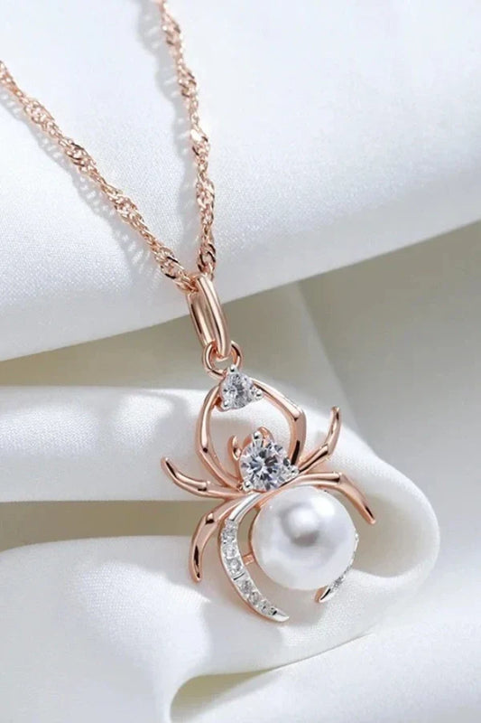 Krista - Women's Spider Pendant Necklace Eye-Catching Piece - photo 2