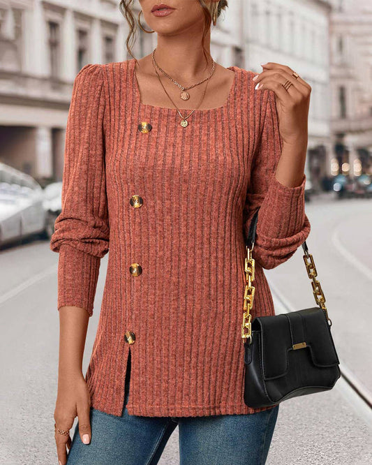Susanna - Women's Long Knitted Sweater - photo 2