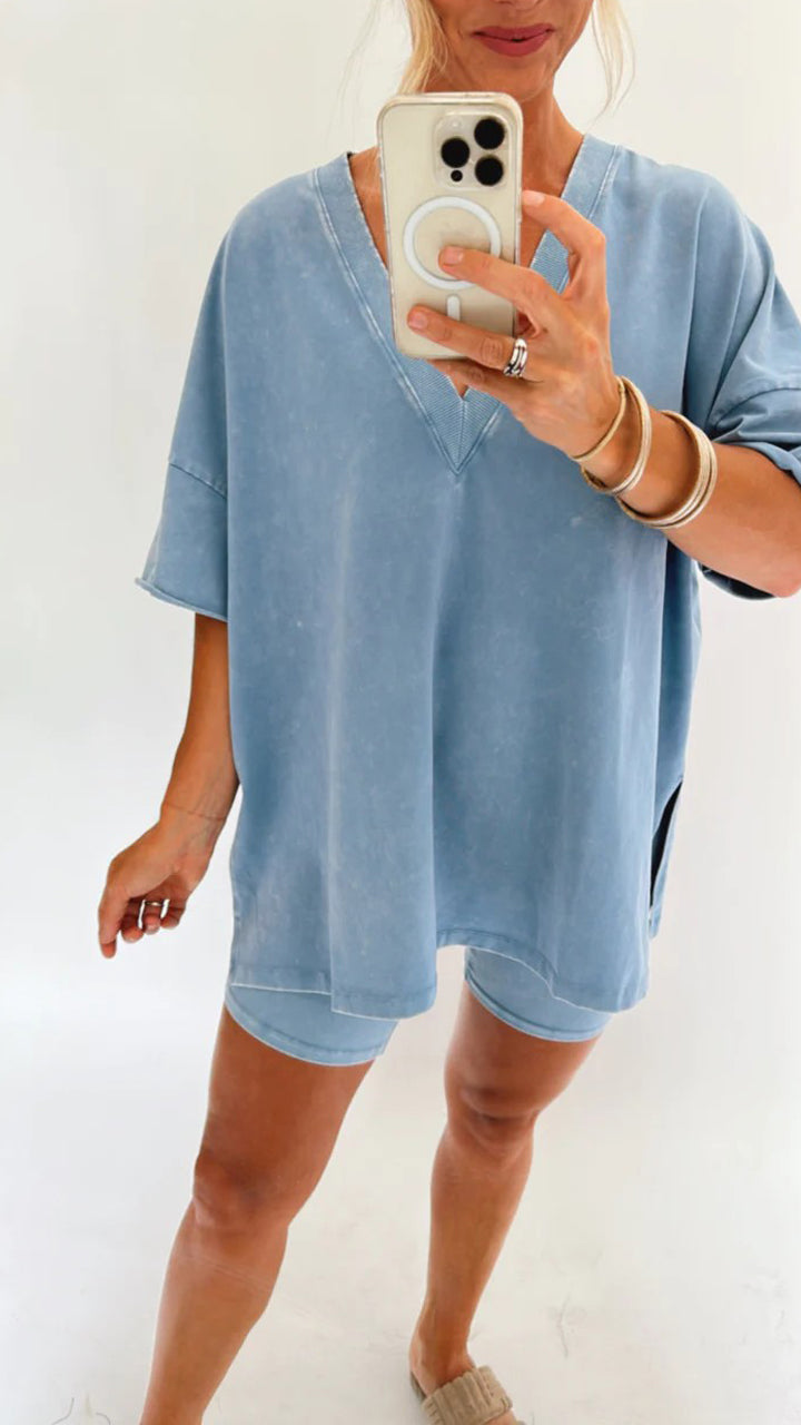 Vanya - Women's Loose T-Shirt Set - photo 16