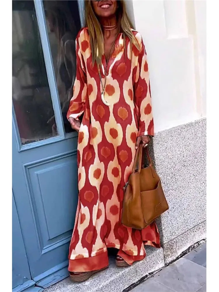Elodie - Women's Caftan Maxi Dress