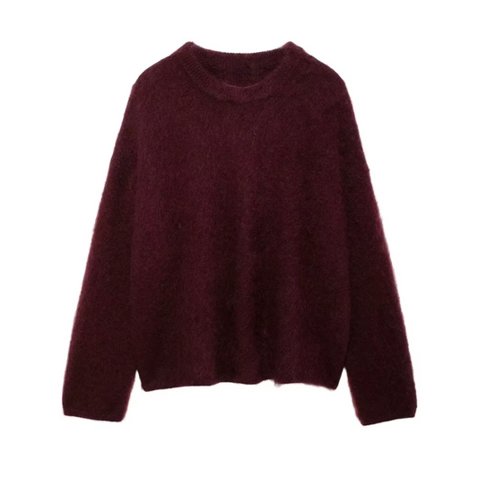 Wilhelmine - Women's Round Long Sweater - photo 2