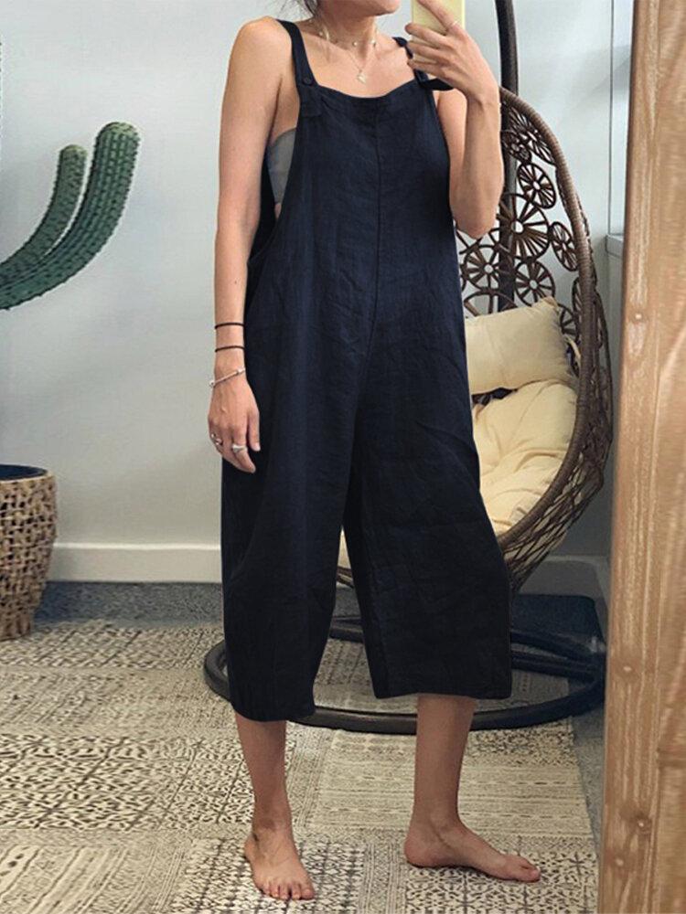 Tilda - Women's Boho Wide-Leg Jumpsuit