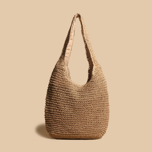 Thea - Borsa intrecciata da donna con tracolla a spalla