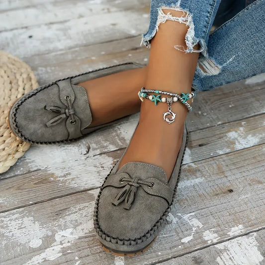 Kirsten - Women's Buckles Slip-On Shoes - photo 2