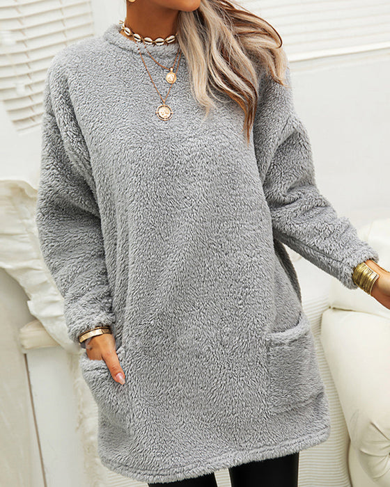 Rosie - Women's Wool Fleece Sweater Warm Winter Pullover - photo 8