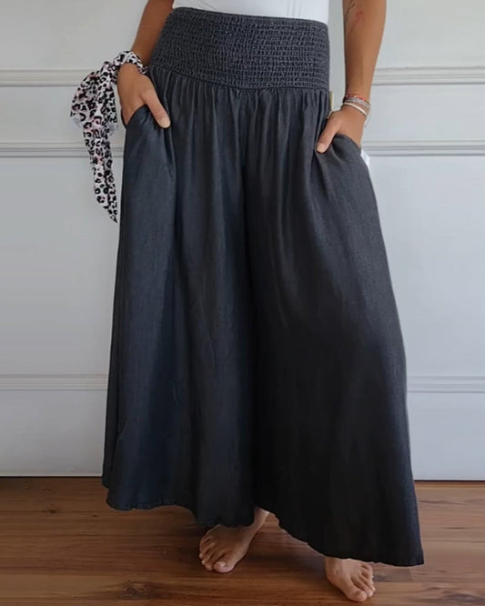 Kate - Women's Pants with Elastic Waist - photo 2