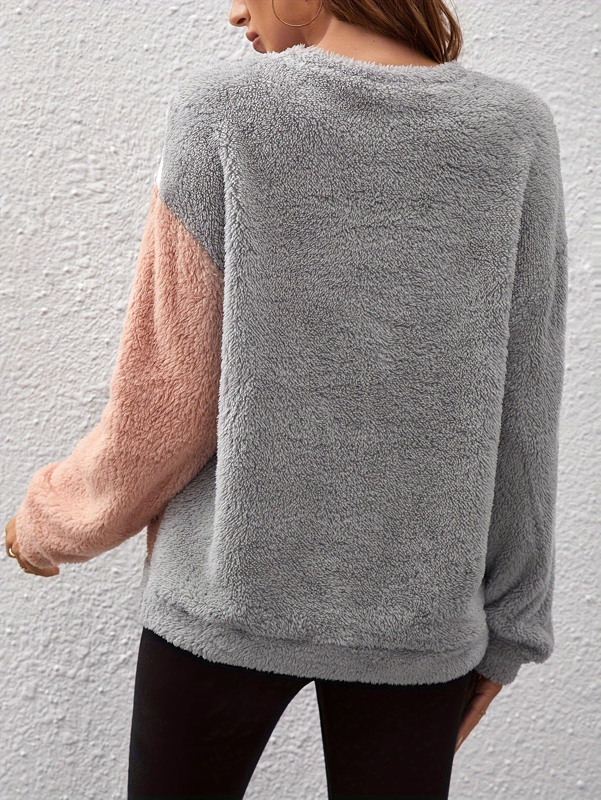 Opaline - Women's Long Colourblock Sweater - photo 4