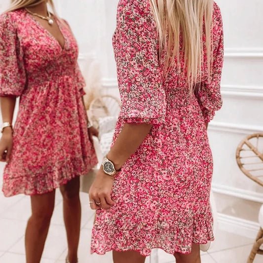 Gwendolen - Women's A-line Mini Dress - photo 2