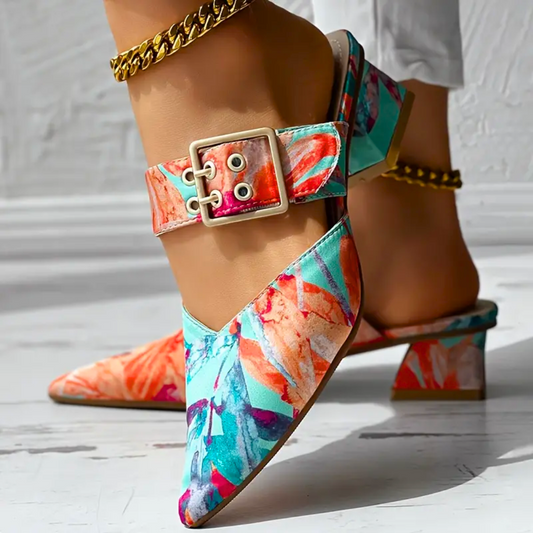 Debbie - Women's Colourful Ladies Heel - photo 2