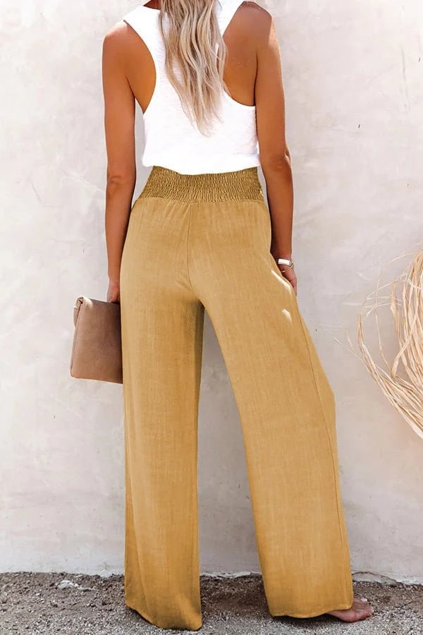 Connie - Women's Relaxed High-Waist Pants - photo 11