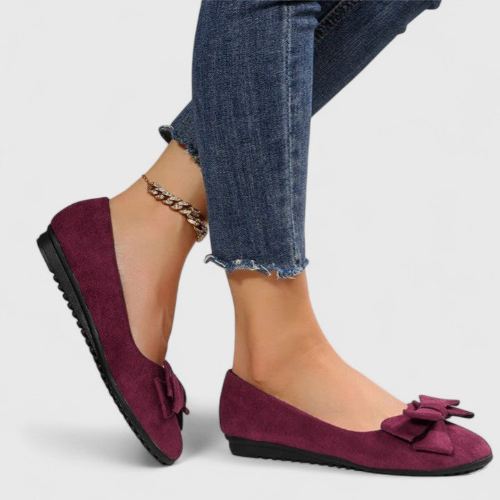 Juniper - Women's Ballet Suede Shoes - photo 8
