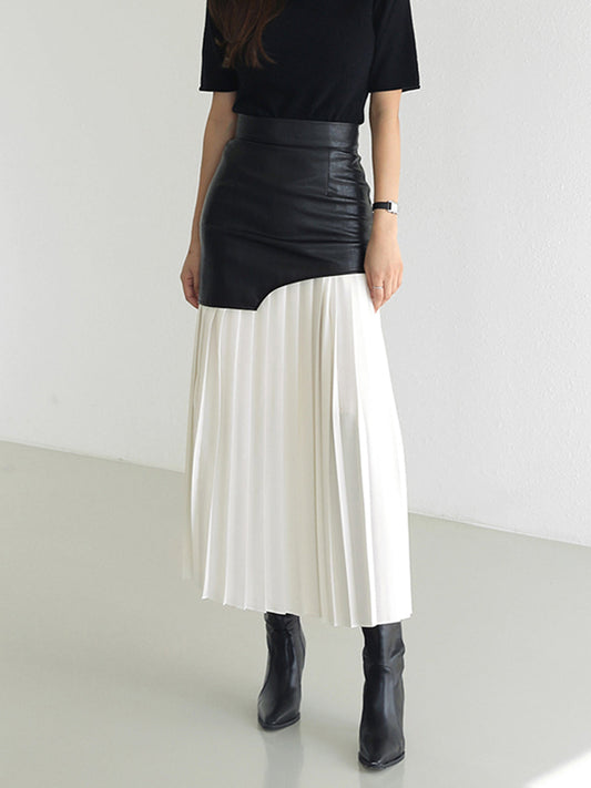 Rhiannon - Women's Pleated Midi Skirt - photo 2