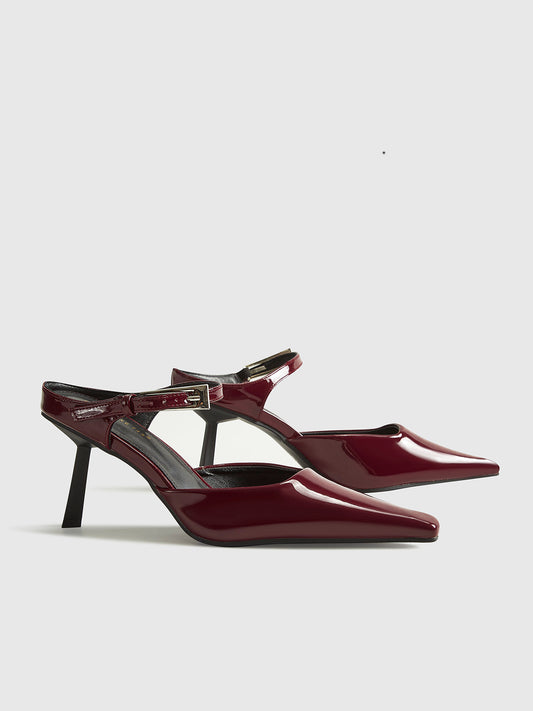 Mary - Women's Pointed Slingback Heels Shoes - photo 2