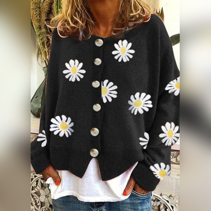 Primrose - Women's Medium Knit Cardigan