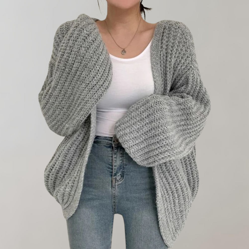 Janneke - Women's Long Cardigan