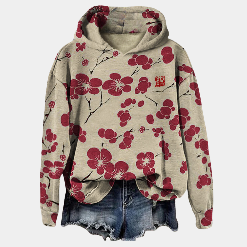 Liora - Women's Medium Floral Sweater
