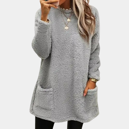 Diane - Women's Oversized Plush Sweater Ultimate Comfort - photo 2