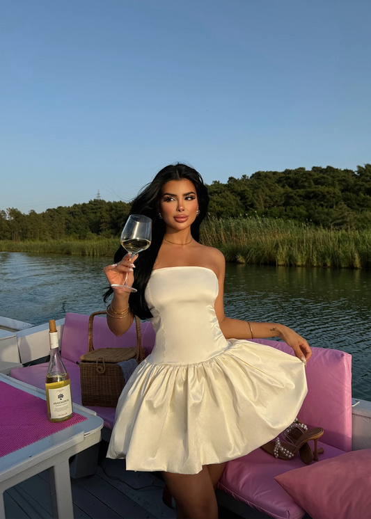 Pauline - Women's Strapless Maxi Dress - photo 2