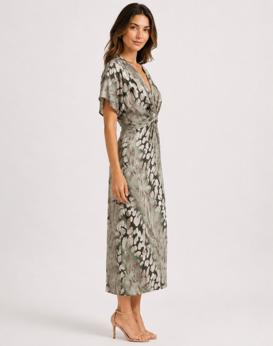 Annika - Women's Wrap Maxi Dress - photo 2