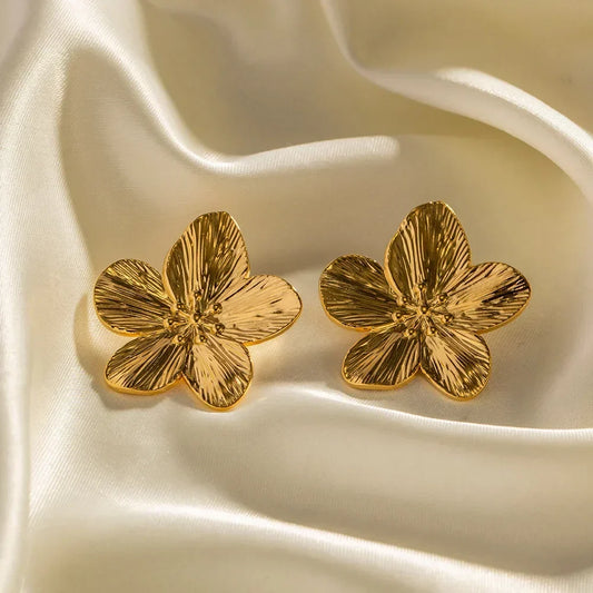 Honor - Women's Floral Statement Earrings Feminine and Elegant - photo 2