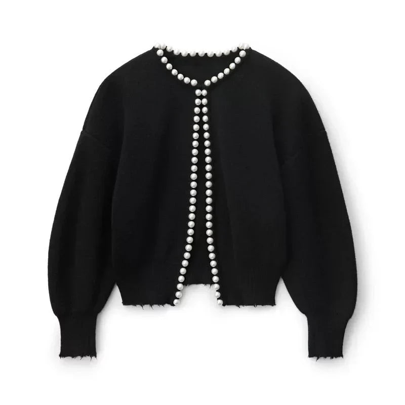 Grace - Women's Pearl Cardigan Elegant and Timeless - photo 10