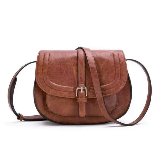Amber - Women's Saddle Crossbody Bag - photo 2