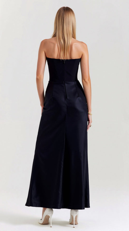 Camille - Women's Maxi Sleeveless Dress - photo 2