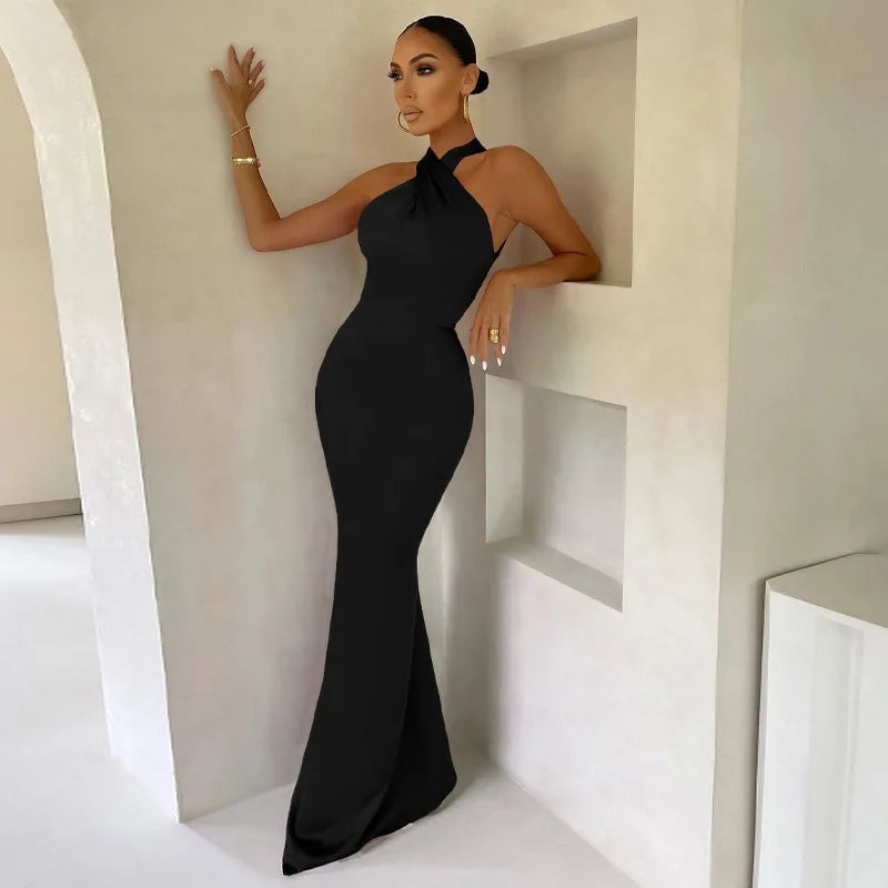 Naomi - Women's Satin Dress - photo 7