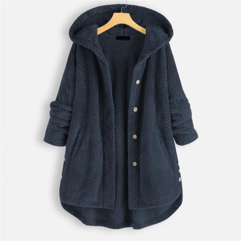Coraline - Women's Hooded Button-Up Coat - photo 8