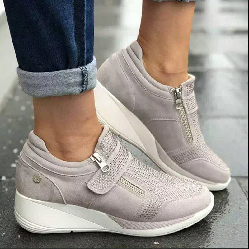 Honora - Women's Zipper Elevated Shoes - photo 4