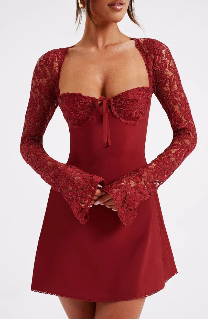 Nerissa - Women's Flared Mini Dress