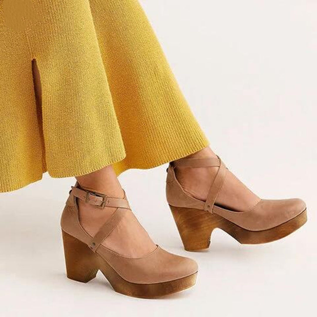 Winnifred - Women's Round Platform Shoes - photo 10
