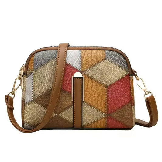 Melanie - Colour Block Patchwork Mini Crossbody Bag for Women - photo 2