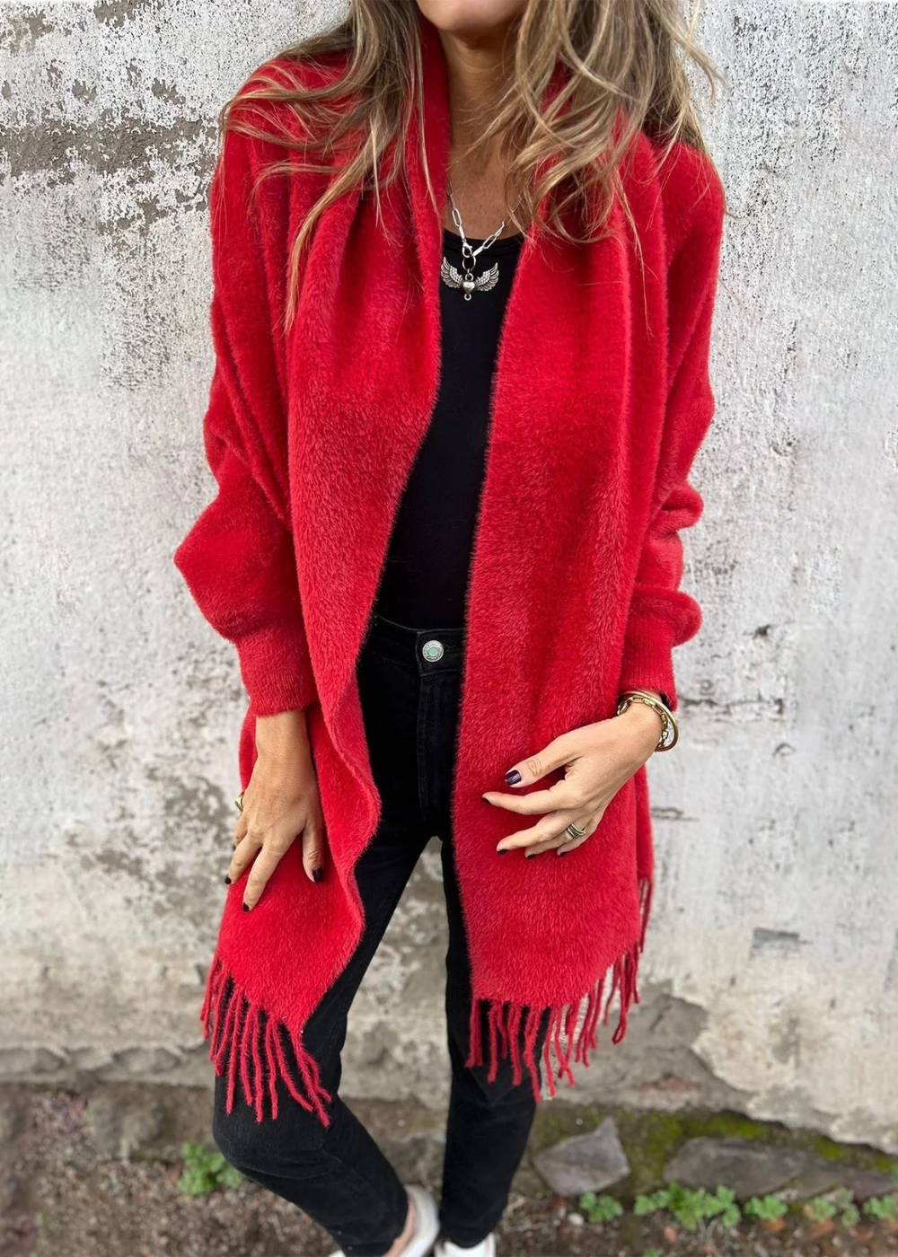 Vera - Women's Wrap Sweater - photo 10