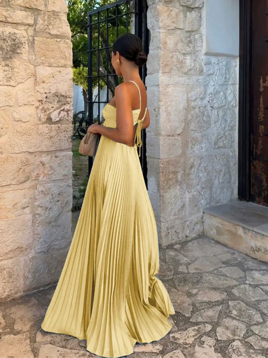 Verity - Women's Maxi Halter Dress - photo 2