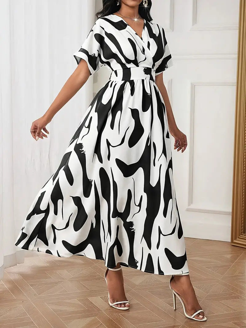 Saskia - Women's Wrap Maxi Dress - photo 4