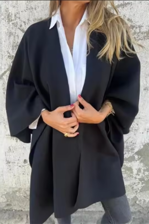 Josephine - Women's Draped Shawl Coat