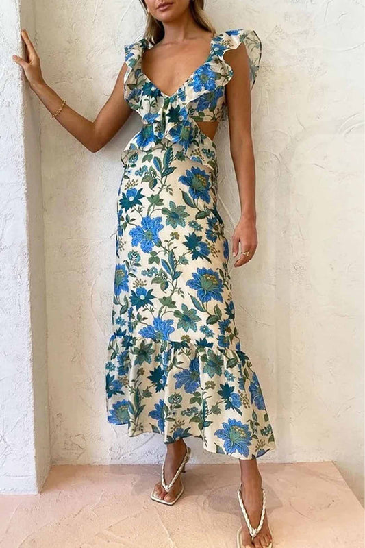 Francesca - Women's Ruffle Dress - photo 2