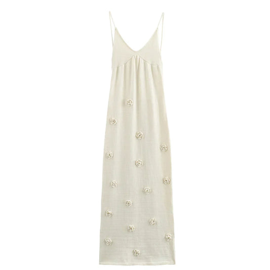 Fern - Women's Rose Detail Dress - photo 2