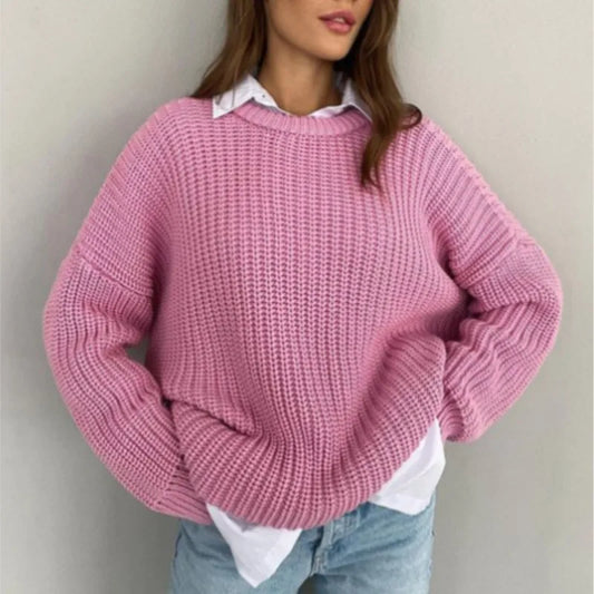 Mireille - Women's Relaxed Knit Sweater - photo 2