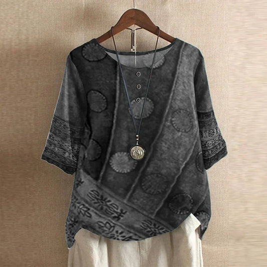 Bronte - Women's Round Short Blouse - photo 2
