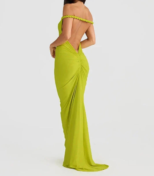 Isabel - Women's Bandage Backless Dress - photo 2