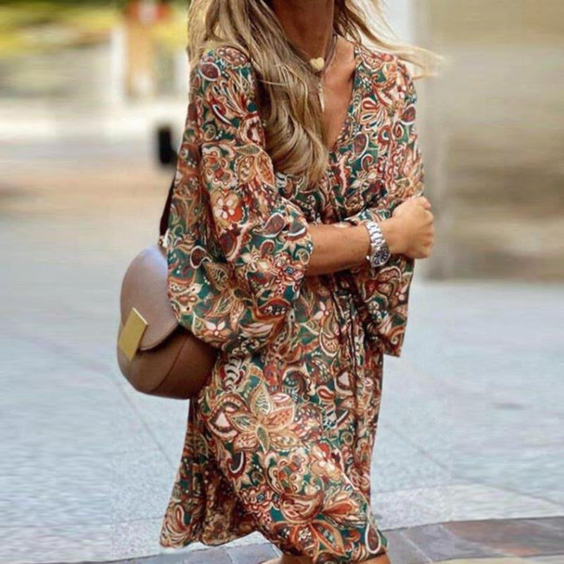Ulla - Women's Mini Balloon Dress - photo 4