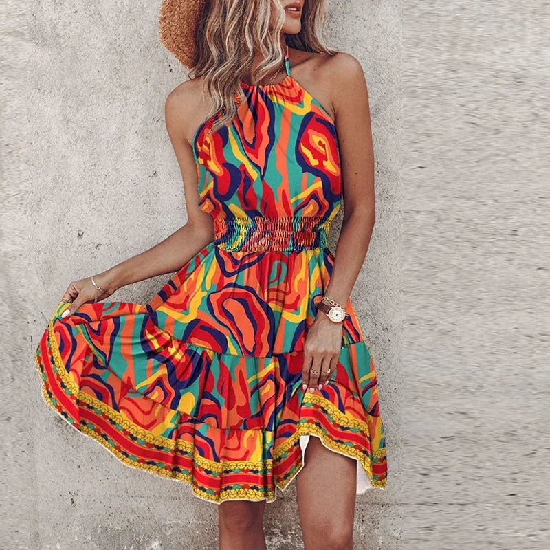 Sandra - Halter Dress for Women - photo 10