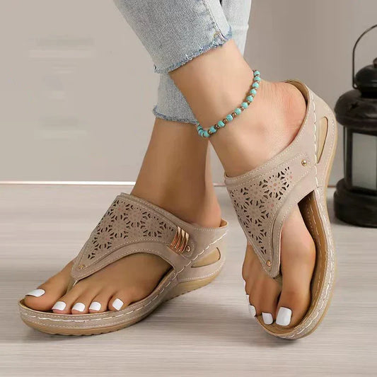 Abbie - Women's Comfort Wedge Sandals - photo 2